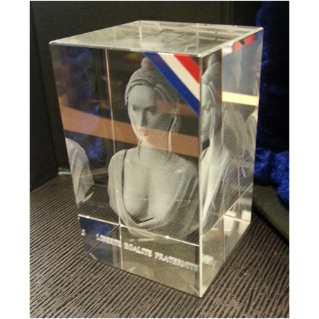 Buste de Marianne 3D Liberté Egalité Fraternité