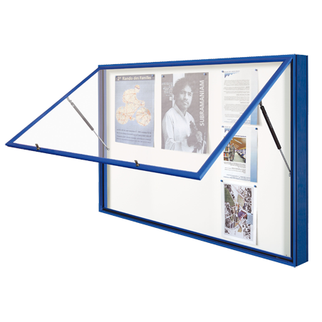 Vitrine 1000 8 feuilles A4 anodisé