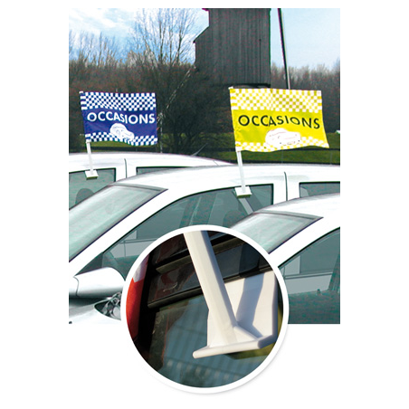 Drapeau de voiture Occasion Bleu