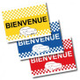 Drapeau de voiture Bienvenue