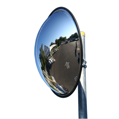 Miroir multi-usages panoramique vision à 180° 