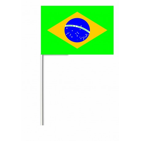 Drapeaux 14x21 Brésil à agiter