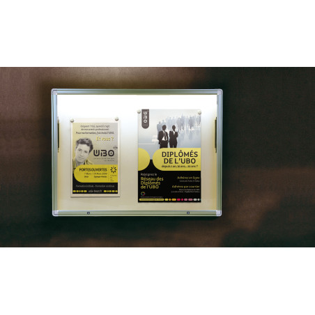 Kit LED pour vitrine 2000 - Simple face