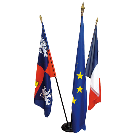 Drapeau de Mairie Région 100 x 150 cm