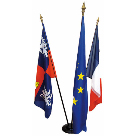 Lot de 3 drapeaux de mairie