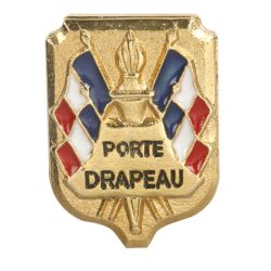Boutonnière Porte Drapeau - attache pin's