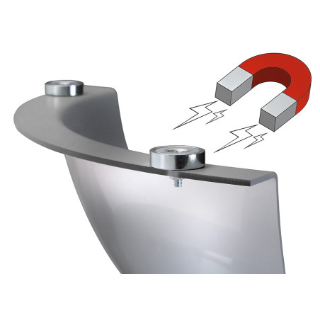 Kit Aimant - fixation miroirs 180°