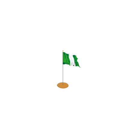 Drapeaux 14x21 Nigéria à agiter