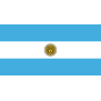 Drapeaux 14x21 Argentine à agiter