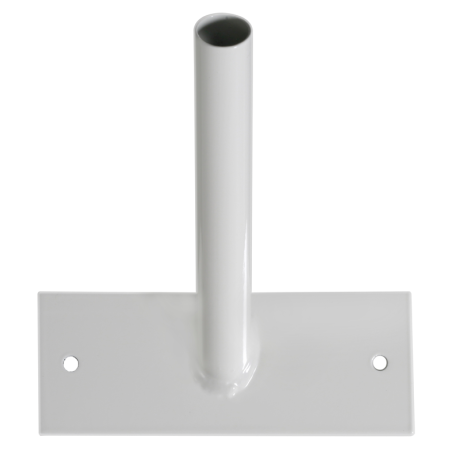 Porte-drapeau mural oblique 1 place