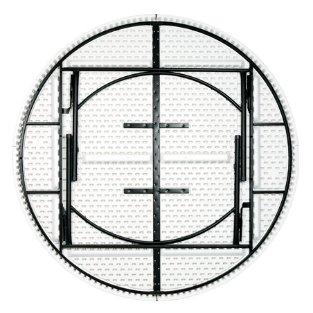 Table pliante en polypropylène