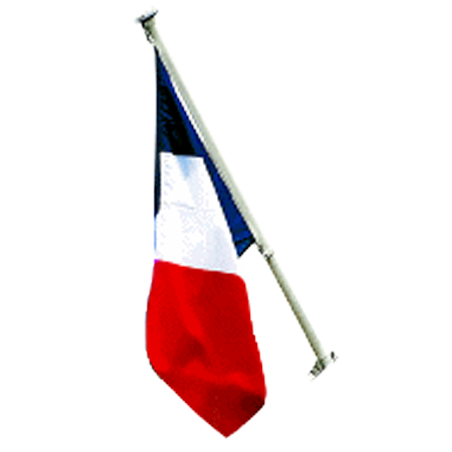 Mât de façade 4 mètres - Diam. 60 mm