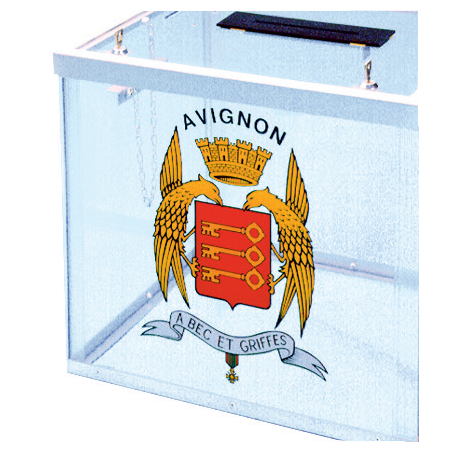 Adhésif de personnalisation pour urnes