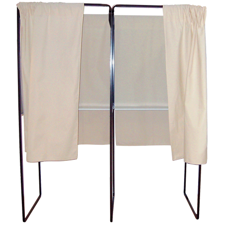 Rideaux de rechange pour isoloirs