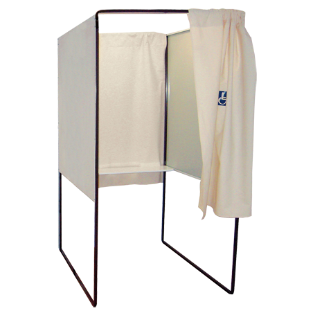 Rideaux de rechange pour isoloirs handicapés