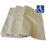 Rideaux de rechange pour isoloirs handicapés