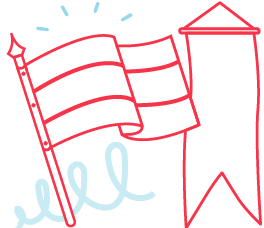 Drapeaux et pavillons officiels