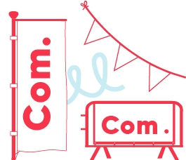 Drapeaux de table personnalisés