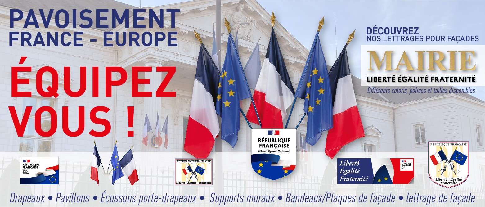 Pavoisement France - Europe
