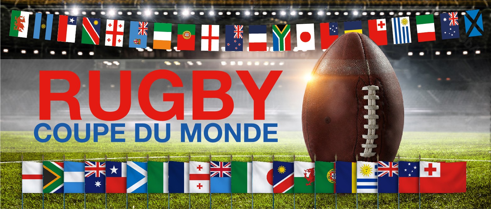 Coupe du Monde de Rugby 2023 - Supports de communication